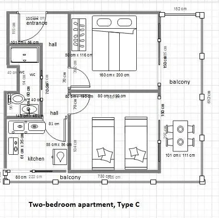 Zoi Appartement Paralia Dionysiou